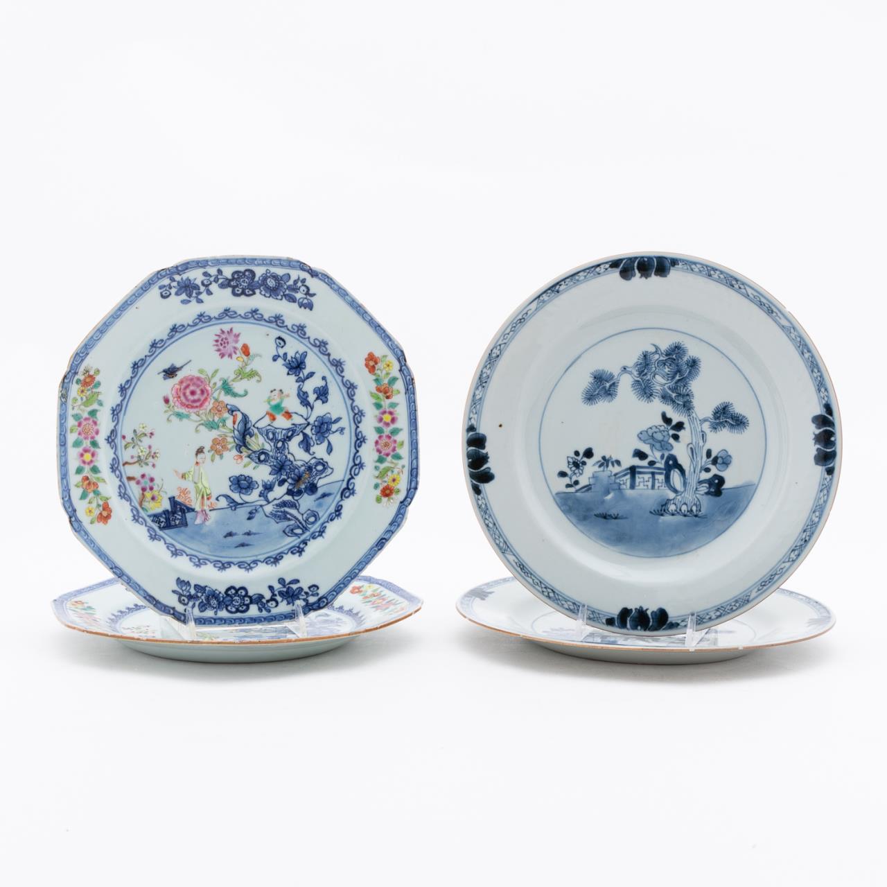 4 PC CHINESE EXPORT PORCELAIN