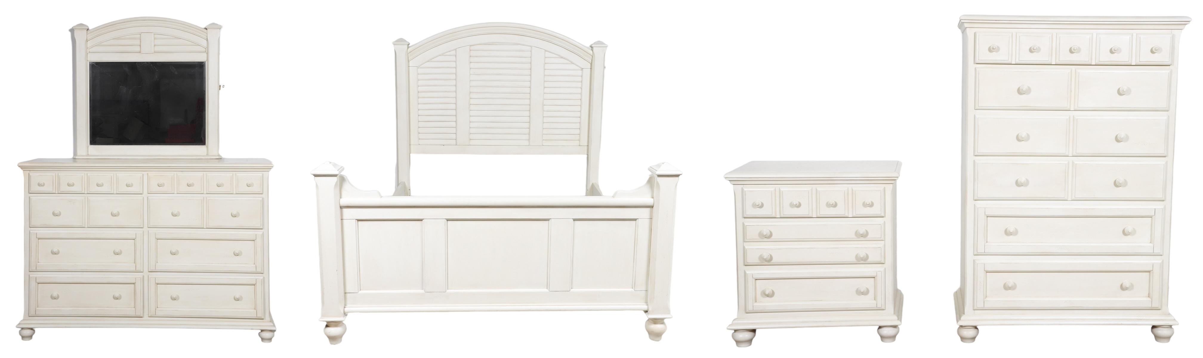 (4) pc Contemporary painted bedroom