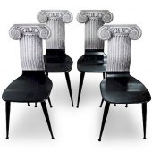 (4 PC) FORNASETTI 'CAPITELLO I