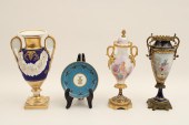 4 PC.  FRENCH PORCELAIN LOT IN