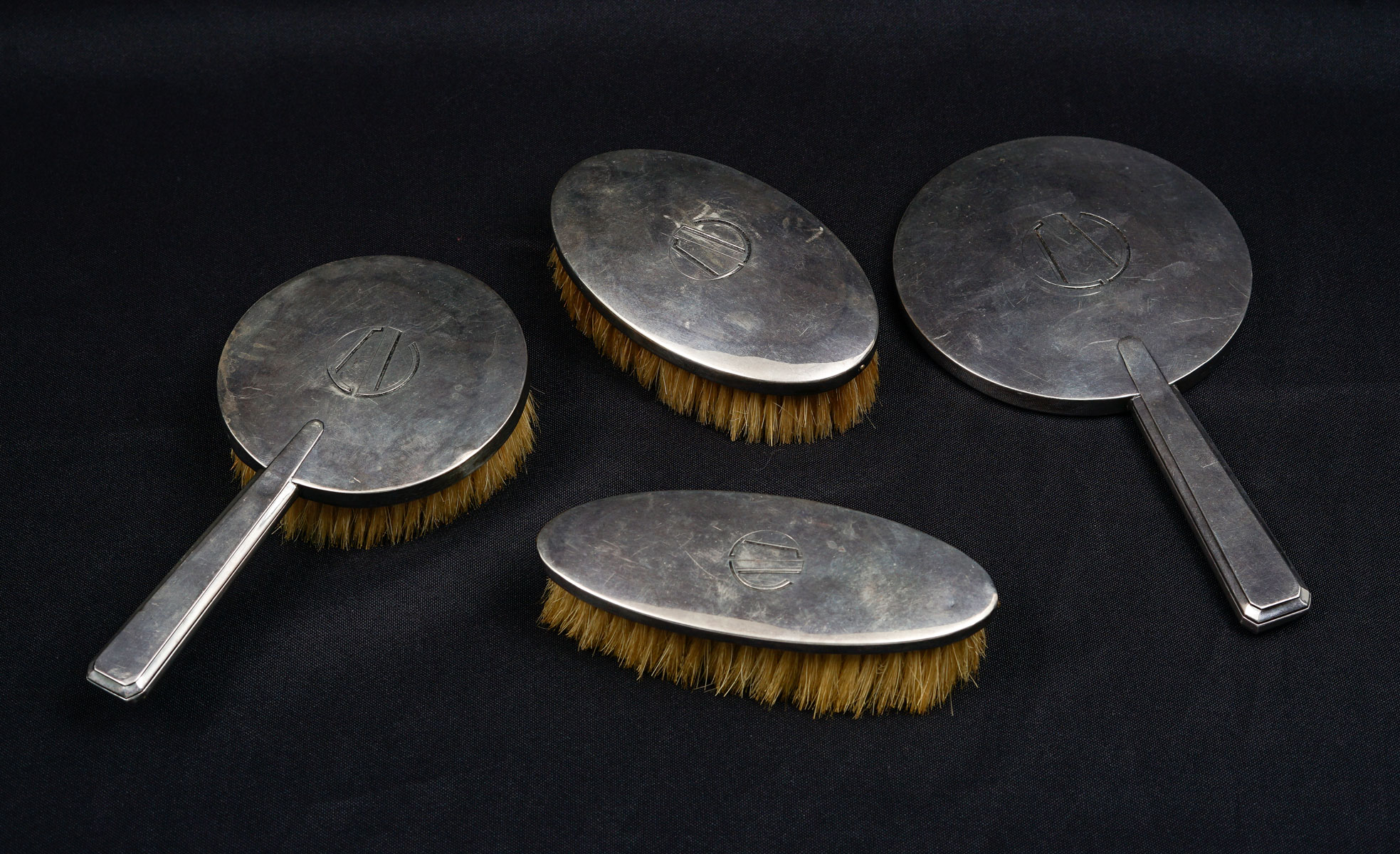 4 PC. FRENCH STERLING SILVER