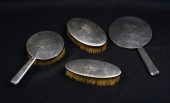 4 PC. FRENCH STERLING SILVER D