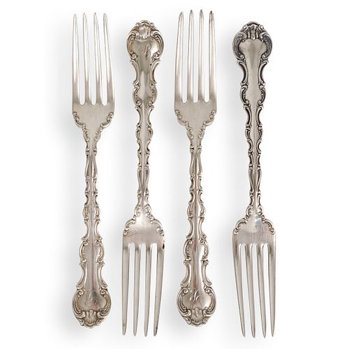 (4 PC) GORHAM STERLING SILVER