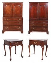 (4) pc Henkel Harris mahogany
