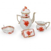(4 PC) HEREND CHINESE BOUQUET