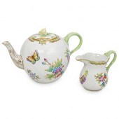 (4 PC) HEREND QUEEN VICTORIA P