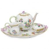 (4 PC) HEREND QUEEN VICTORIA P
