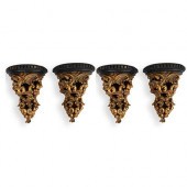 (4 PC) ITALIAN GILTWOOD WALL B