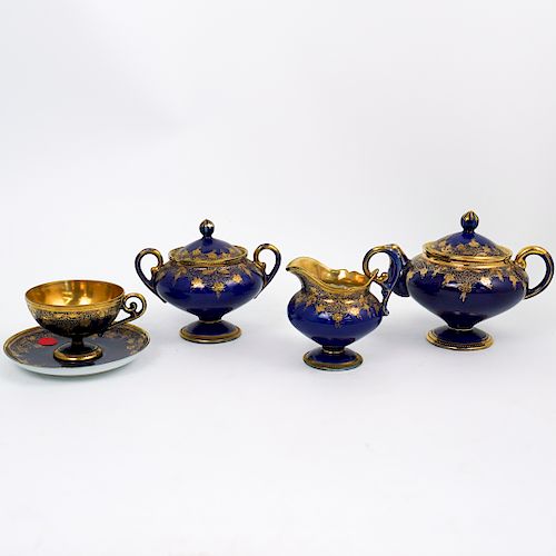 (4 PC) JAPANESE PORCELAIN NIPPON