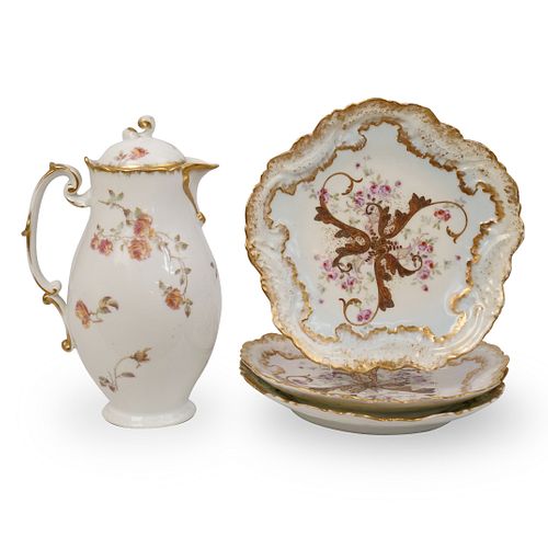 (4 PC) LIMOGES SERVING PORCELAIN