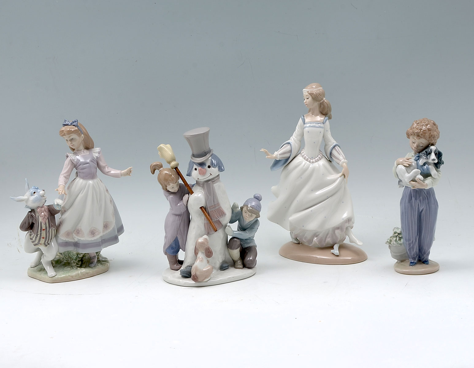 4 PC LOT LLADRO FIGURINES: ''My