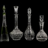 (4 PC) LOT OF CONTINENTAL CRYS
