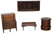 4 PC. LOT OF ENGLISH FURNISHIN