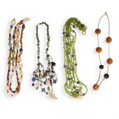 (4 PC) LOT OF SEMI PRECIOUS ST
