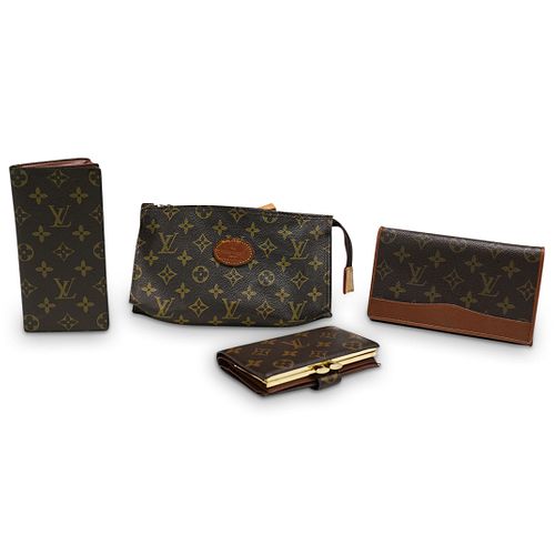 (4 PC) LOUIS VUITTON MONOGRAM