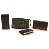 (4 PC) LOUIS VUITTON MONOGRAM