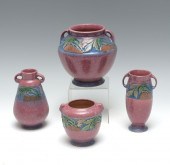 4 PC MAUVE ''BANEDA'' ROSEVILL