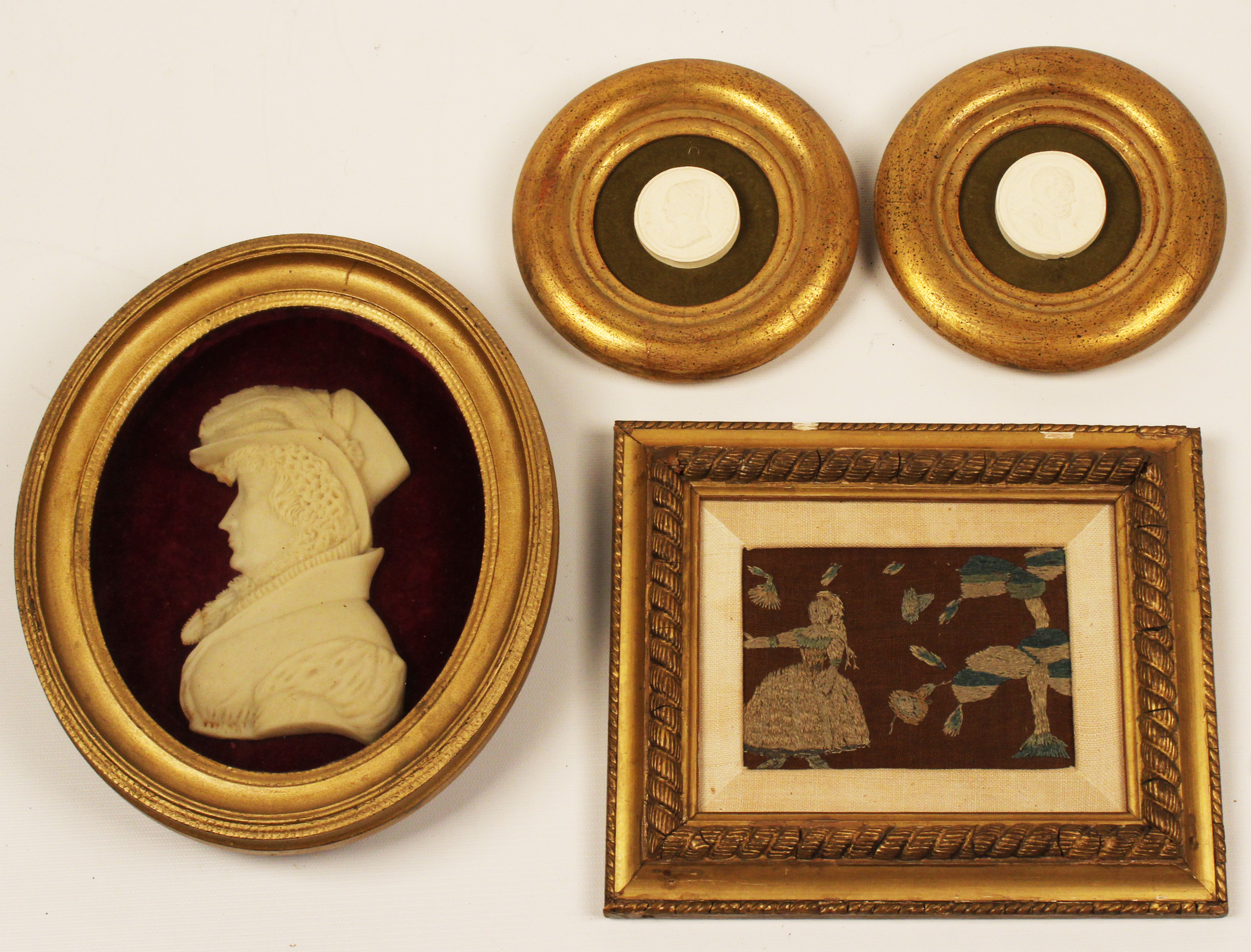 4 PC. MISC. LOT OF DECORATIVE ITEMS