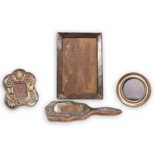 (4 PC) ORNATE WOODEN FRAMES AND