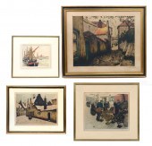 4 PC Print Lot to include 1) T