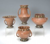 4 PC. ROSEVILLE POTTERY ''FERE