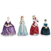 (4 PC) ROYAL DOULTON PORCELAIN