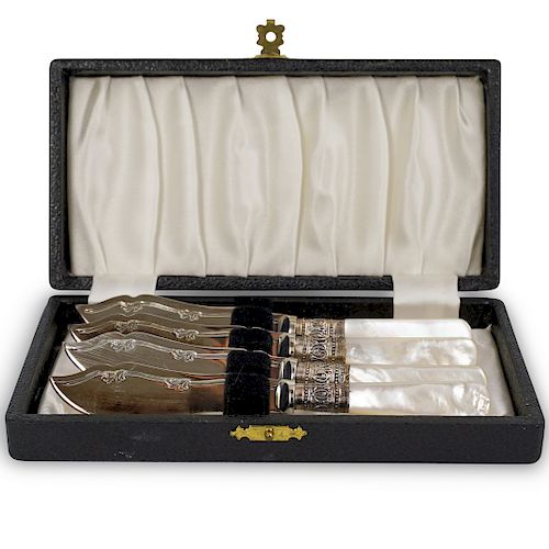 (4 PC) SET OF STERLING AND MOTHER