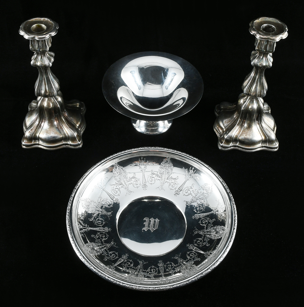 4 PC. STERLING BOWLS &