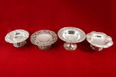 4 PC. STERLING COMPOTES / TAZZ