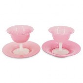 (4 PC) STEUBEN ROSALINE SHERBE
