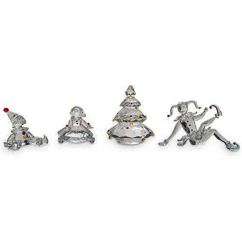 (4 PC) SWAROVSKI CRYSTAL