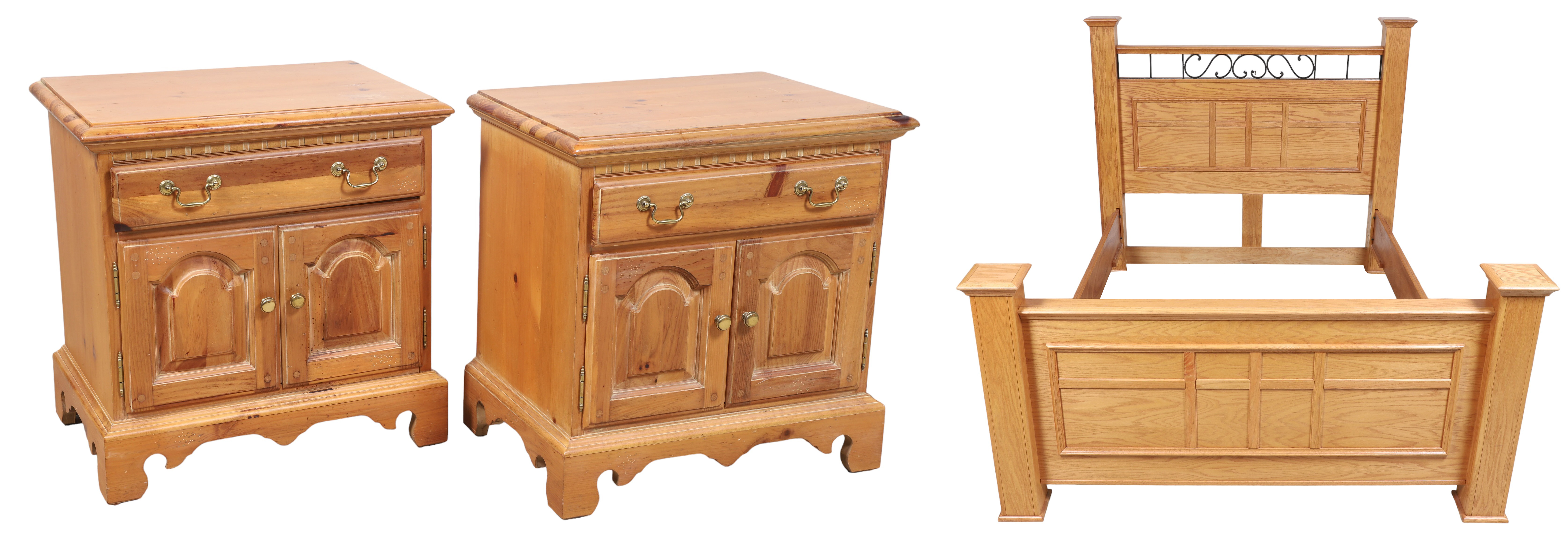 (4) pc Thomasville pine bedroom