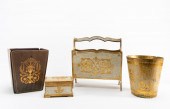 4 PC, VENETIAN GILT AND PAINTE