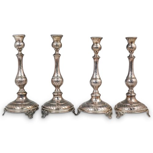 (4 PC) VICTORIAN STERLING