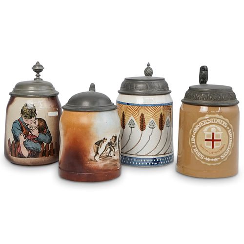 (4 PC) VILLEROY AND BOCH METTLACH