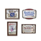 (4 PC) VINTAGE ADVERTISING MIR