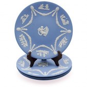 (4 PC) WEDGEWOOD JASPERWARE PO