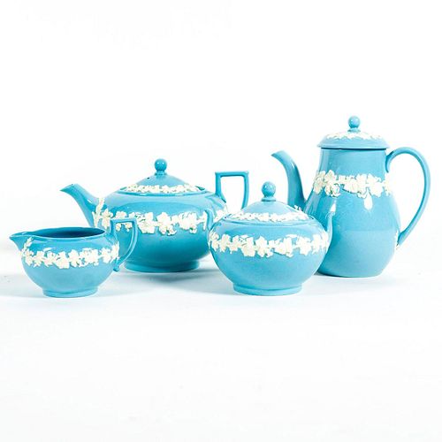 4 PC WEDGWOOD QUEENSWARE TEA
