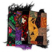 (4 PC) WOMEN WINTER SCARVES GR