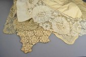 (4) PCS. CROCHETED TABLECLOTHS