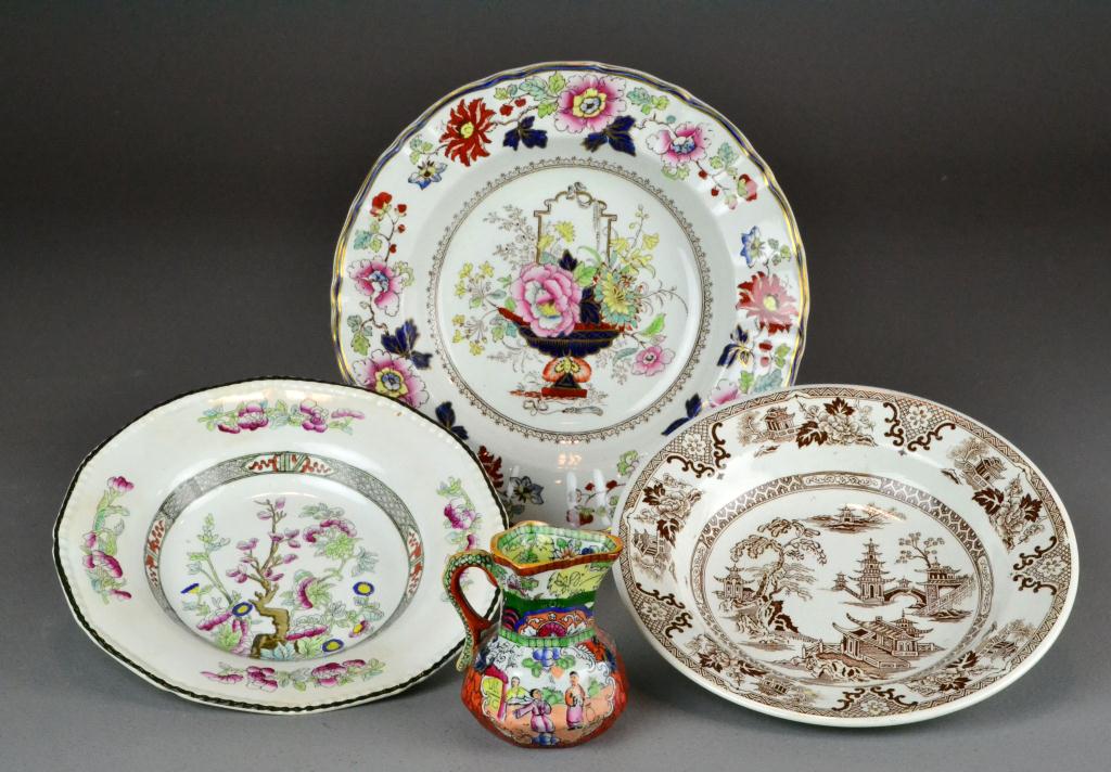 (4) Pcs. Ironstone ItemsIncluding a