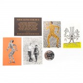 4 PCS JEAN MICHEL BASQUIAT GAL
