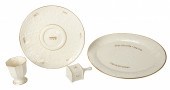 (4) Pcs Lenox porcelain Judaic