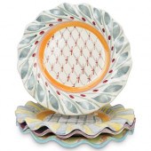 ( 4 PCS) MACKENZIE-CHILDS CERA