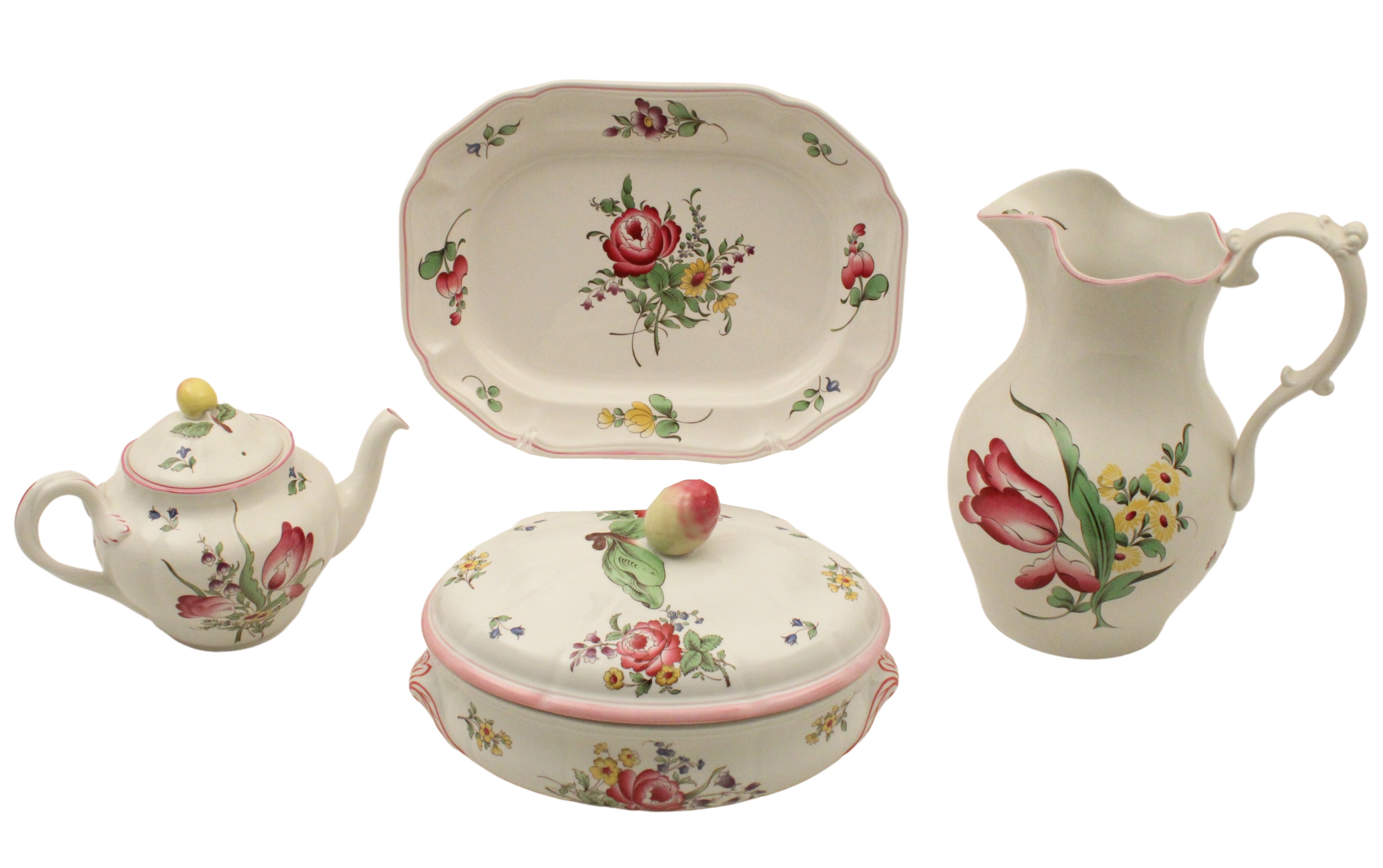 4 PCS. OF SPODE PORCELAIN 4