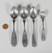 4 PCS P. NEGRIN TN COIN SILVER