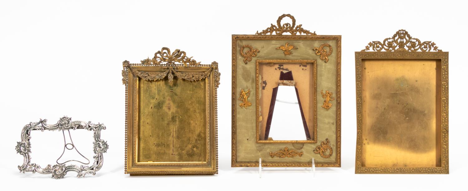 4 PCS, PICTURE FRAMES, SHIEBLER &