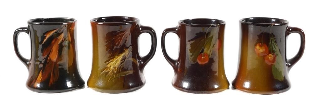 4 PCS. ROSEVILLE ROZANE WARE