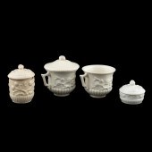 4 PCS, SAINT CLOUD FRENCH PORC