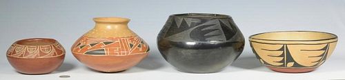 4 PCS. SOUTHWEST POTTERY, INC